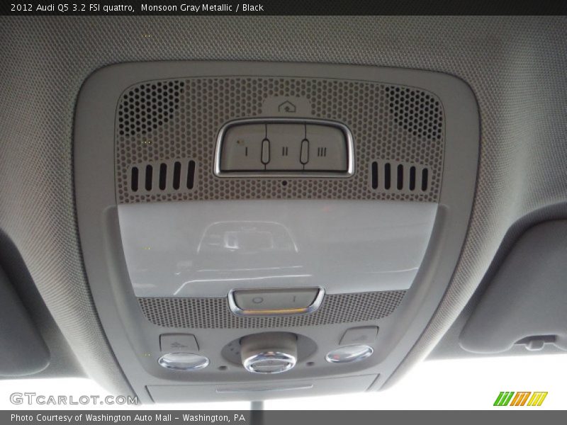 Monsoon Gray Metallic / Black 2012 Audi Q5 3.2 FSI quattro