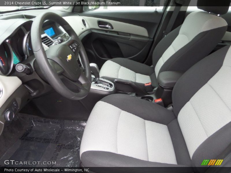  2014 Cruze LS Jet Black/Medium Titanium Interior