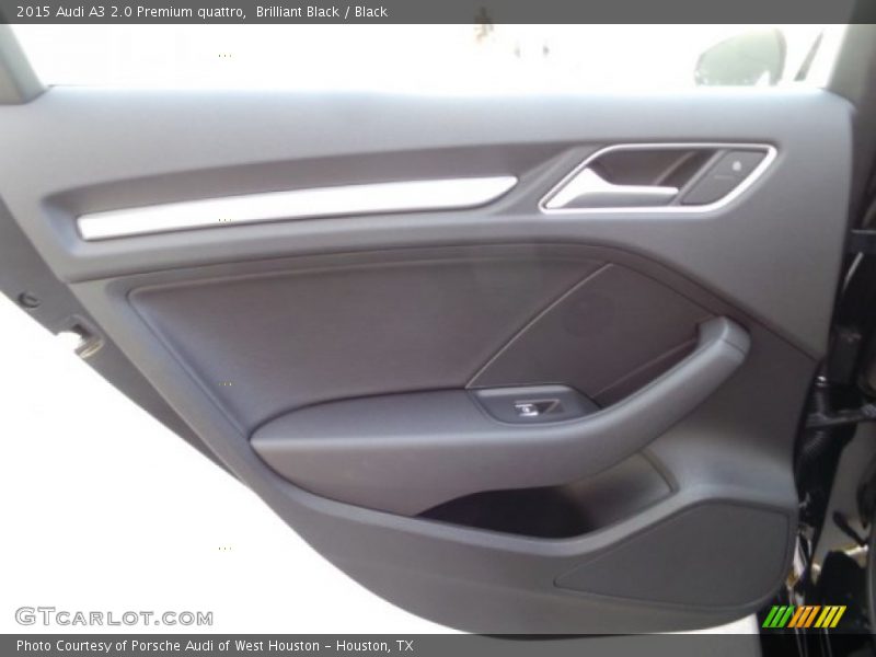 Brilliant Black / Black 2015 Audi A3 2.0 Premium quattro