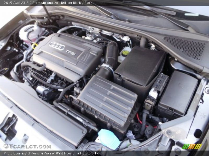 Brilliant Black / Black 2015 Audi A3 2.0 Premium quattro