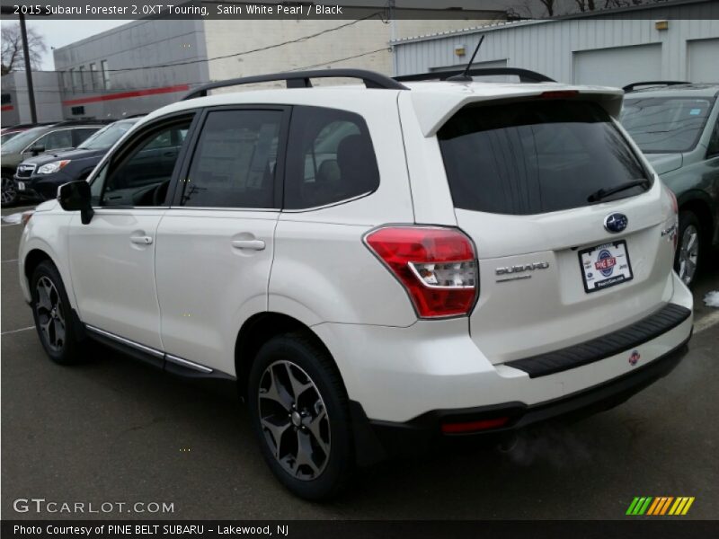 Satin White Pearl / Black 2015 Subaru Forester 2.0XT Touring
