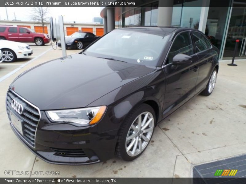 Front 3/4 View of 2015 A3 2.0 TDI Premium