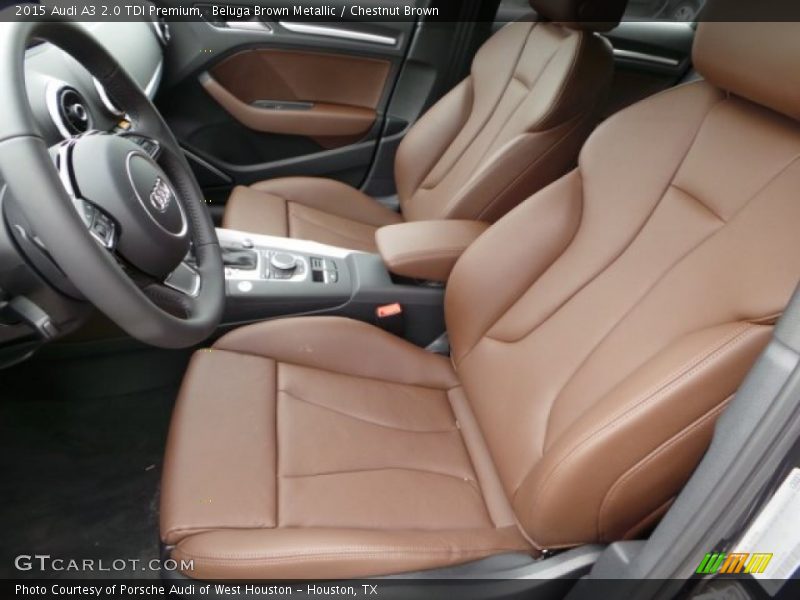 Front Seat of 2015 A3 2.0 TDI Premium