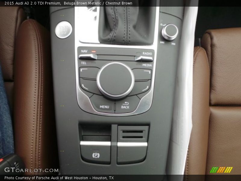 Beluga Brown Metallic / Chestnut Brown 2015 Audi A3 2.0 TDI Premium