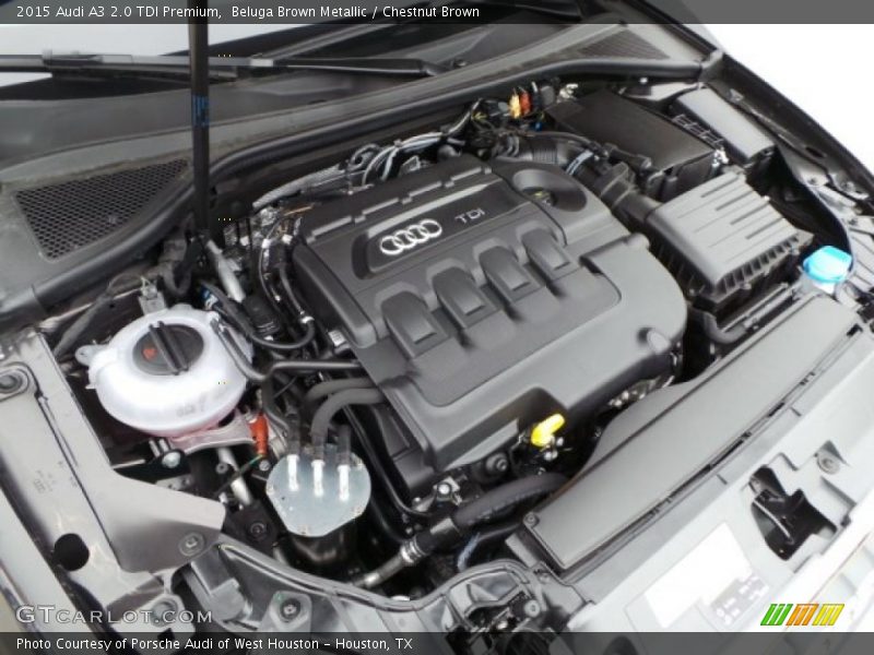  2015 A3 2.0 TDI Premium Engine - 2.0 Liter TDI DOHC 16-Valve Turbo-Diesel 4 Cylinder