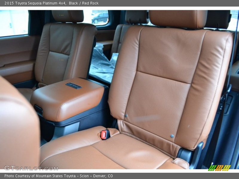 Rear Seat of 2015 Sequoia Platinum 4x4