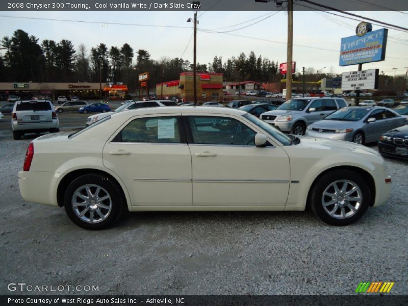Cool Vanilla White / Dark Slate Gray 2008 Chrysler 300 Touring