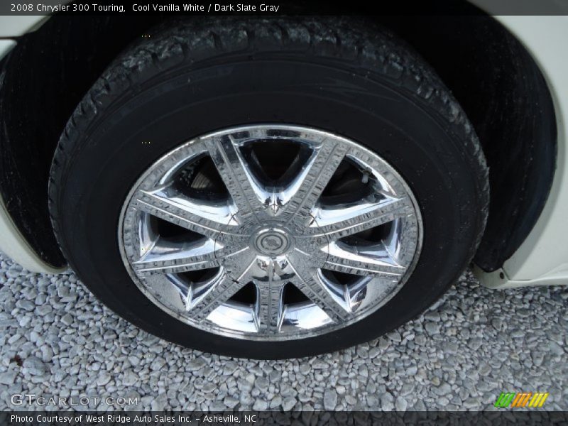 Cool Vanilla White / Dark Slate Gray 2008 Chrysler 300 Touring