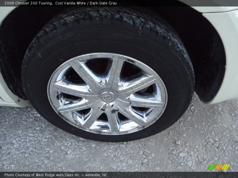 Cool Vanilla White / Dark Slate Gray 2008 Chrysler 300 Touring