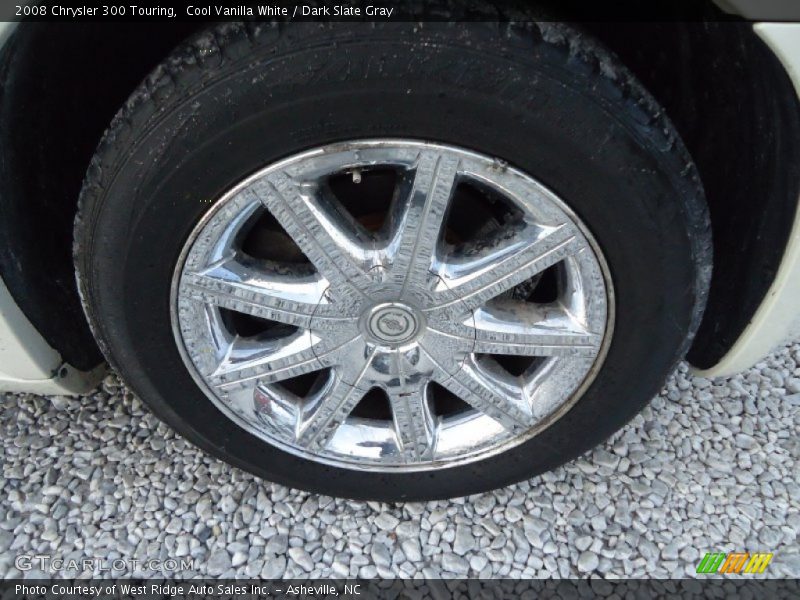 Cool Vanilla White / Dark Slate Gray 2008 Chrysler 300 Touring