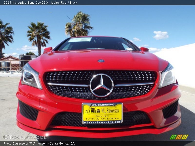 Jupiter Red / Black 2015 Mercedes-Benz CLA 250