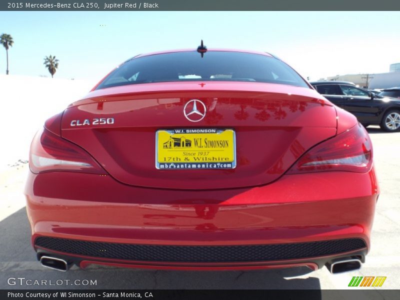 Jupiter Red / Black 2015 Mercedes-Benz CLA 250