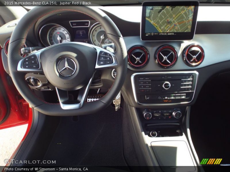 Jupiter Red / Black 2015 Mercedes-Benz CLA 250