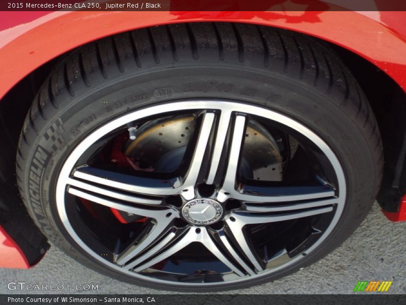 Jupiter Red / Black 2015 Mercedes-Benz CLA 250