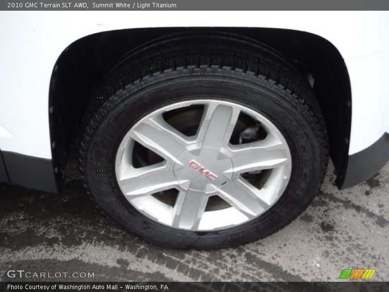 Summit White / Light Titanium 2010 GMC Terrain SLT AWD