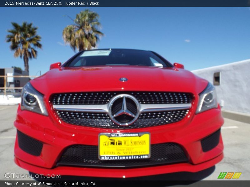 Jupiter Red / Black 2015 Mercedes-Benz CLA 250