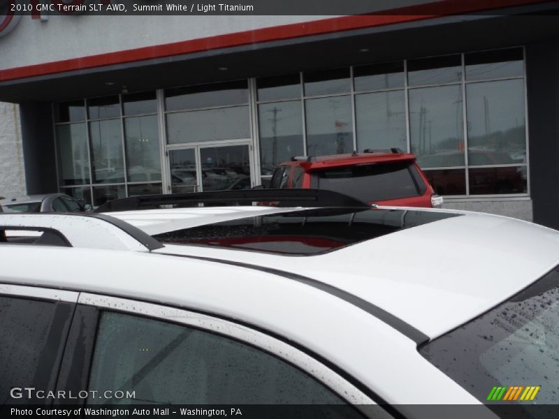 Summit White / Light Titanium 2010 GMC Terrain SLT AWD