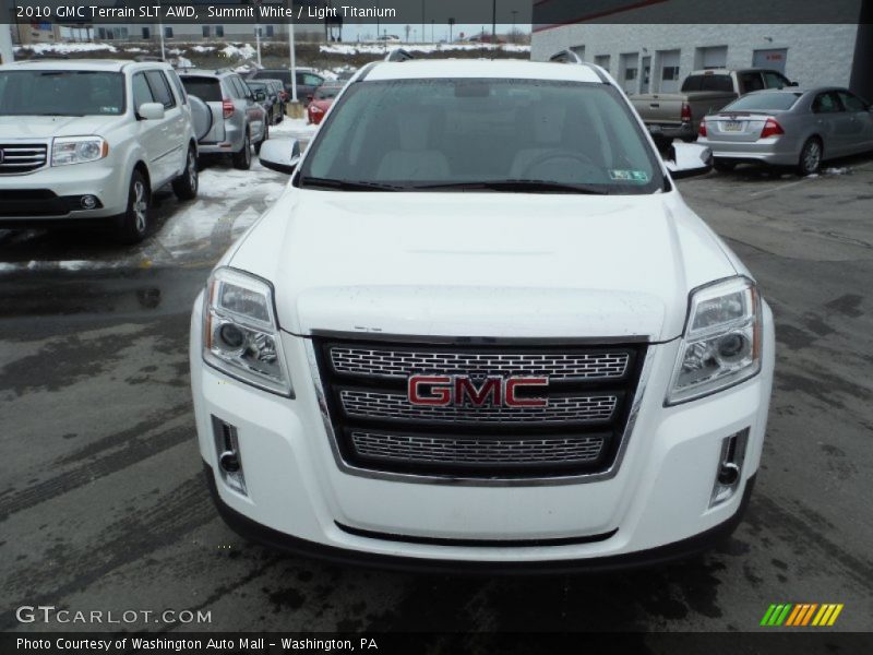 Summit White / Light Titanium 2010 GMC Terrain SLT AWD
