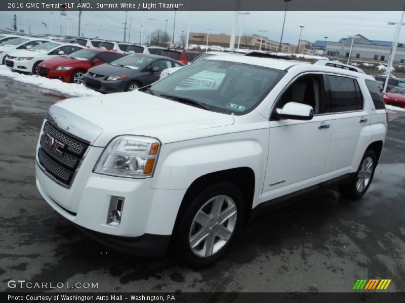 Front 3/4 View of 2010 Terrain SLT AWD