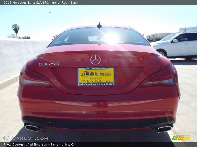 Jupiter Red / Black 2015 Mercedes-Benz CLA 250