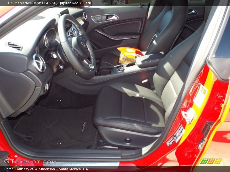 Jupiter Red / Black 2015 Mercedes-Benz CLA 250