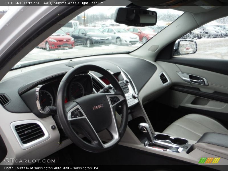 Summit White / Light Titanium 2010 GMC Terrain SLT AWD
