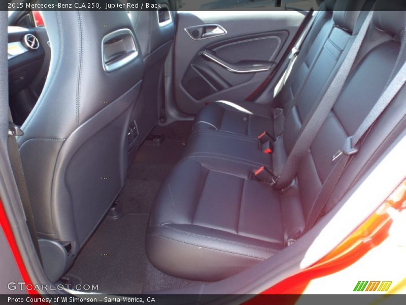 Jupiter Red / Black 2015 Mercedes-Benz CLA 250