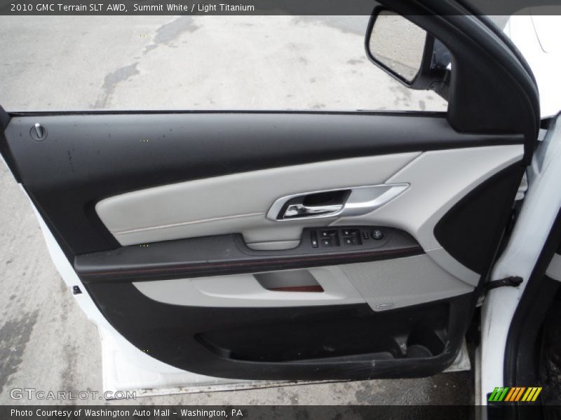 Summit White / Light Titanium 2010 GMC Terrain SLT AWD