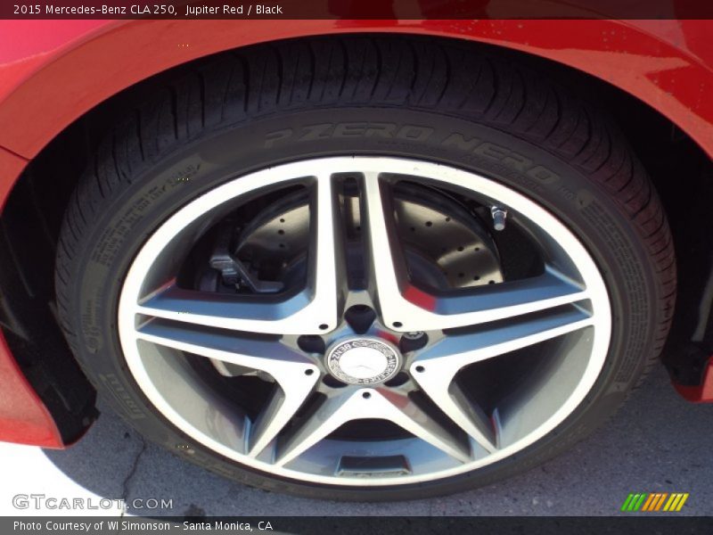 Jupiter Red / Black 2015 Mercedes-Benz CLA 250