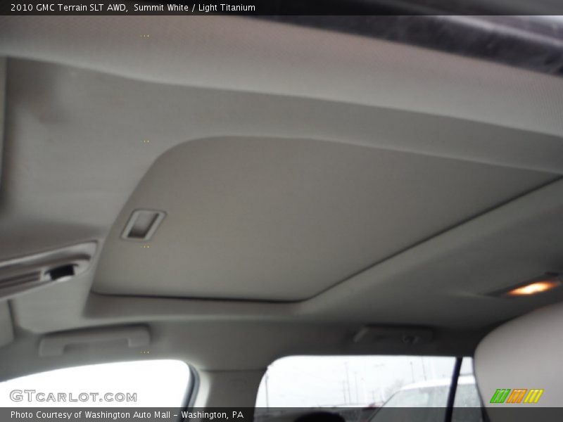 Summit White / Light Titanium 2010 GMC Terrain SLT AWD