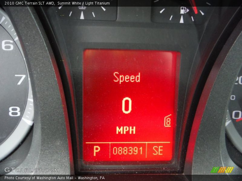 Summit White / Light Titanium 2010 GMC Terrain SLT AWD