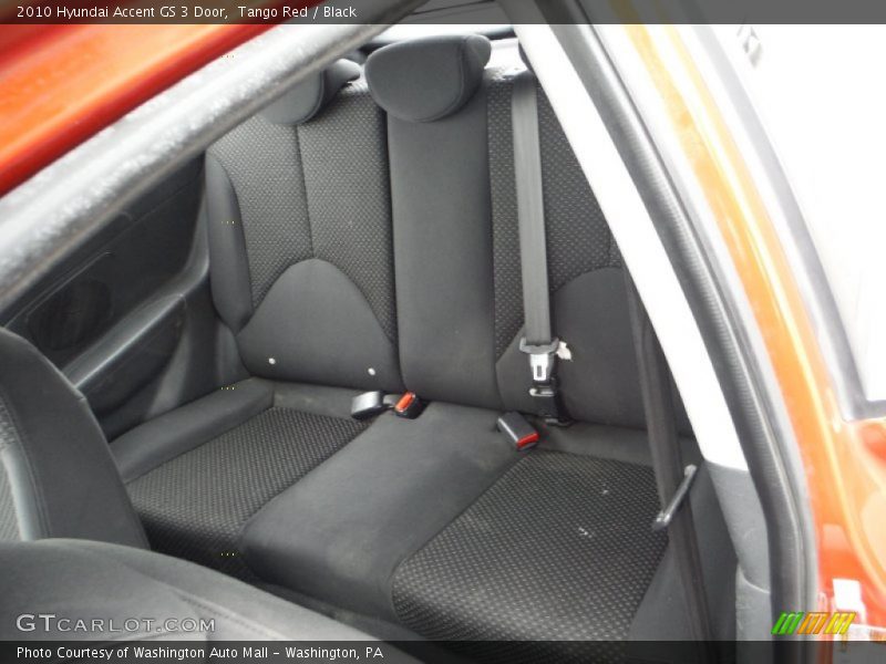 Tango Red / Black 2010 Hyundai Accent GS 3 Door