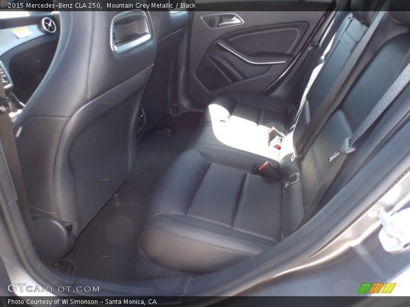 Mountain Grey Metallic / Black 2015 Mercedes-Benz CLA 250