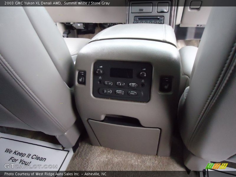 Summit White / Stone Gray 2003 GMC Yukon XL Denali AWD