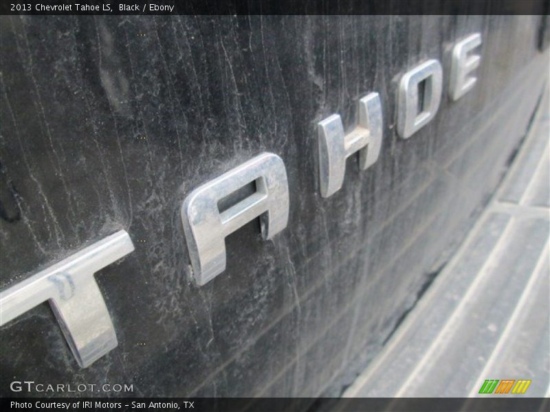 Black / Ebony 2013 Chevrolet Tahoe LS