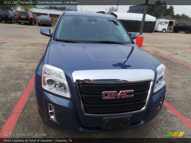 Steel Blue Metallic / Jet Black 2012 GMC Terrain SLT