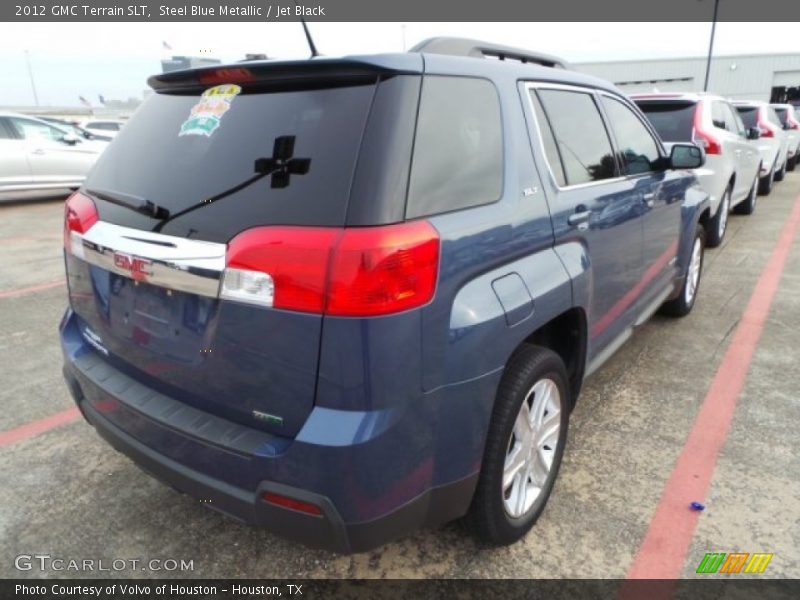 Steel Blue Metallic / Jet Black 2012 GMC Terrain SLT