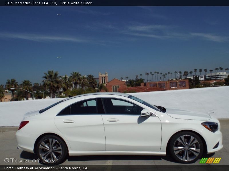 Cirrus White / Black 2015 Mercedes-Benz CLA 250