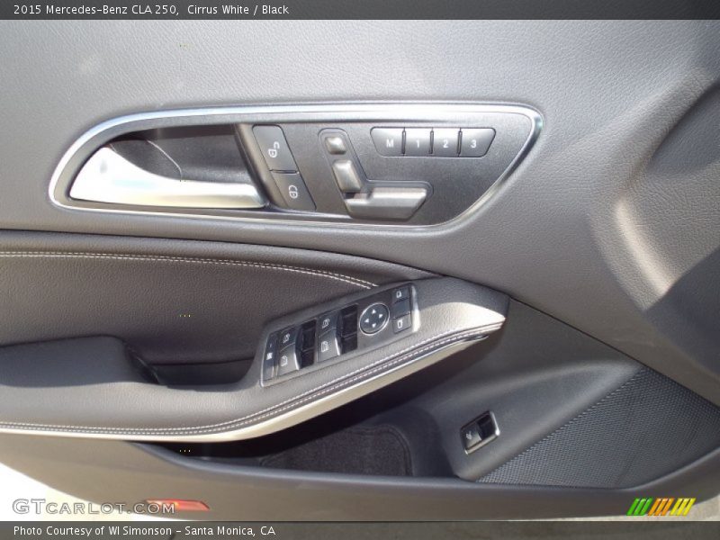 Cirrus White / Black 2015 Mercedes-Benz CLA 250