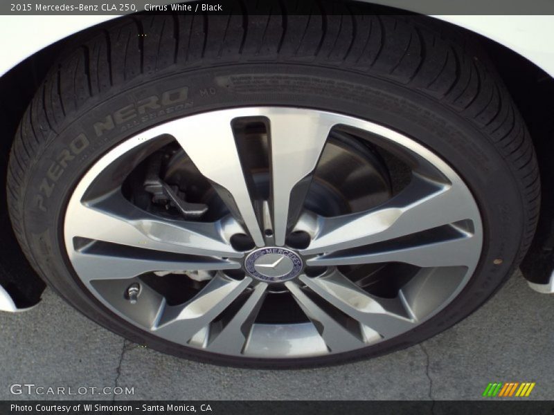 Cirrus White / Black 2015 Mercedes-Benz CLA 250