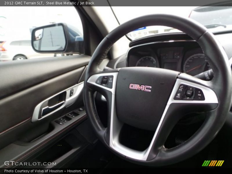 Steel Blue Metallic / Jet Black 2012 GMC Terrain SLT