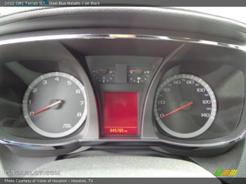 Steel Blue Metallic / Jet Black 2012 GMC Terrain SLT
