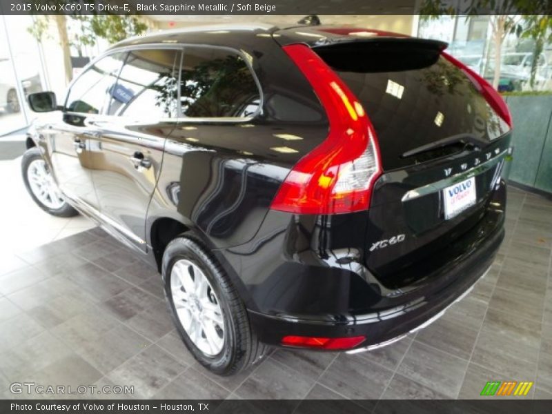Black Sapphire Metallic / Soft Beige 2015 Volvo XC60 T5 Drive-E