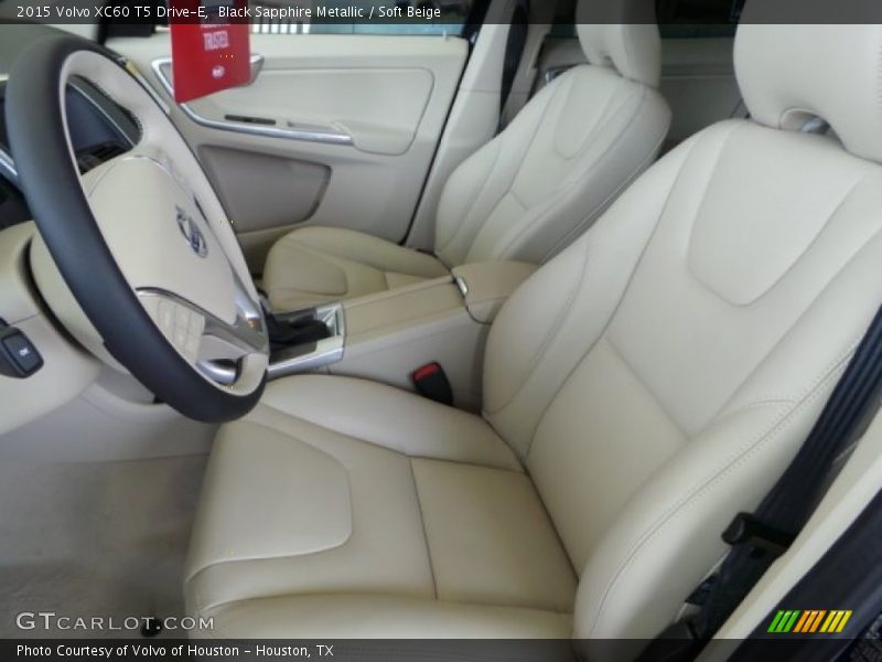 Black Sapphire Metallic / Soft Beige 2015 Volvo XC60 T5 Drive-E
