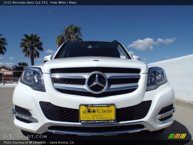 Polar White / Black 2015 Mercedes-Benz GLK 350