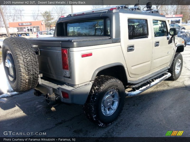 Desert Sand Metallic / Ebony Black 2005 Hummer H2 SUT