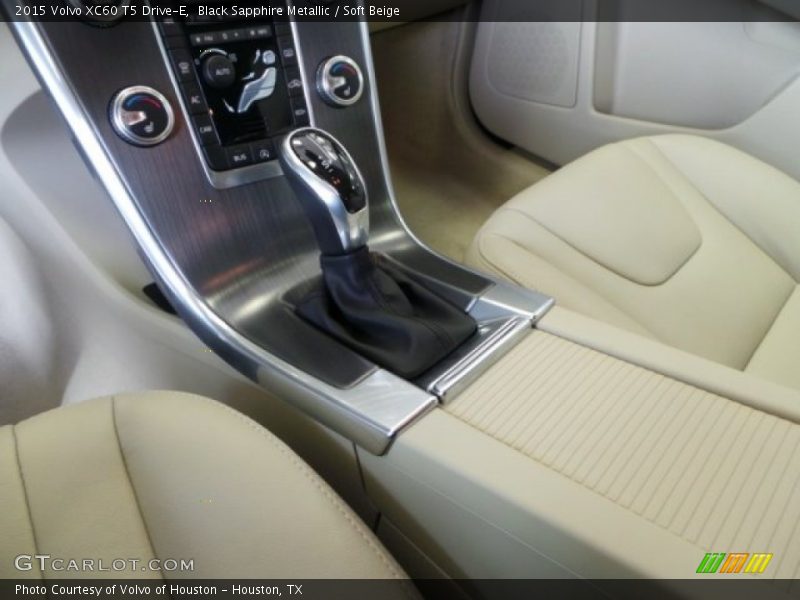 Black Sapphire Metallic / Soft Beige 2015 Volvo XC60 T5 Drive-E