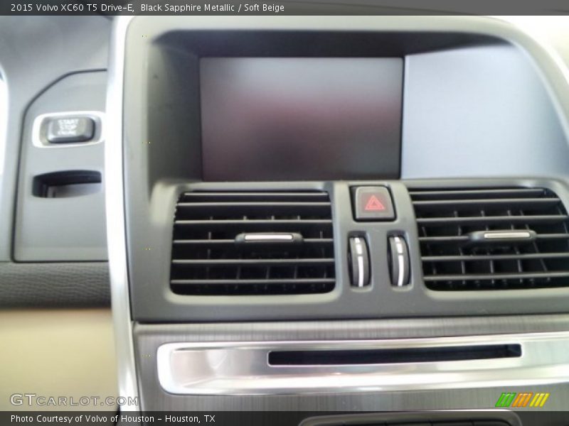 Black Sapphire Metallic / Soft Beige 2015 Volvo XC60 T5 Drive-E
