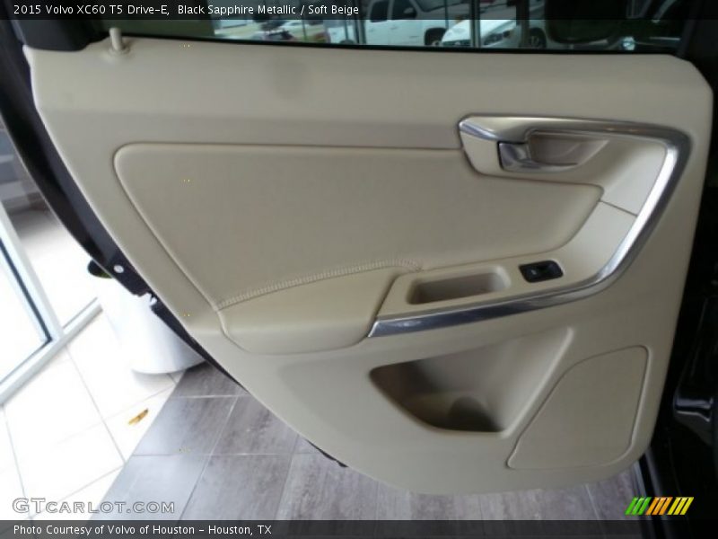 Black Sapphire Metallic / Soft Beige 2015 Volvo XC60 T5 Drive-E