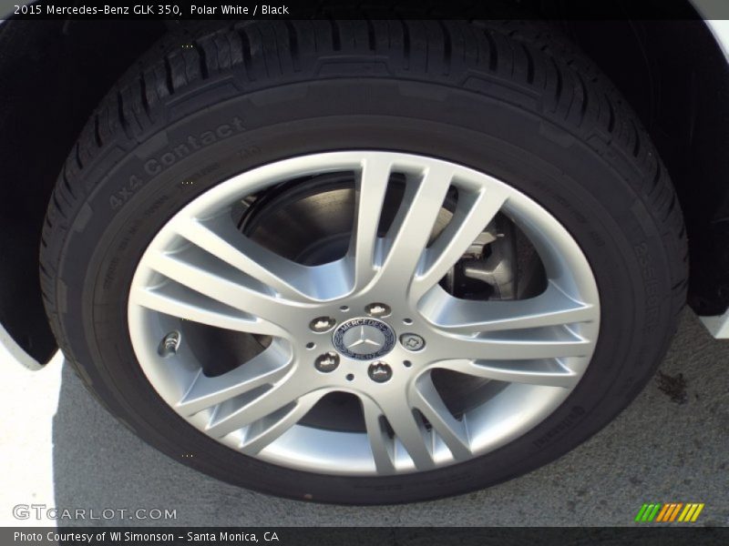 Polar White / Black 2015 Mercedes-Benz GLK 350